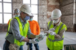 Message Mystery at Michigan Central Station